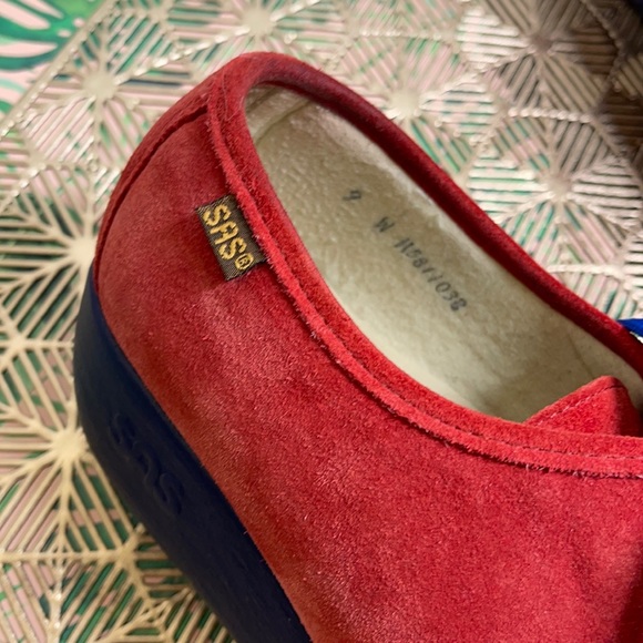 SAS Bounce-C Lace Up Moc 9W Comfort Shoes - Picture 5 of 7